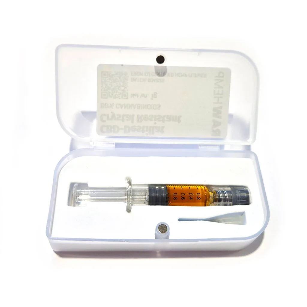 Destylat Crystal Resistant w strzykawce i pudełku