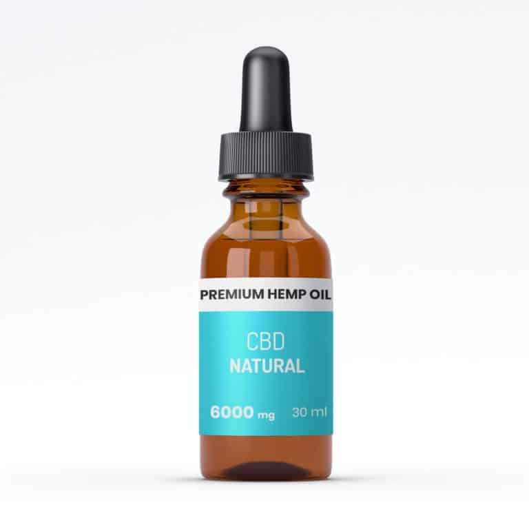 Olejek CBD Premium 20% w butelce z pipetą