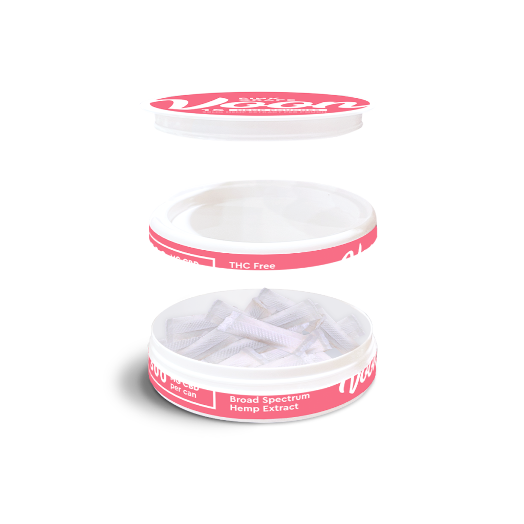 Pink Grape CBD met open zijkant