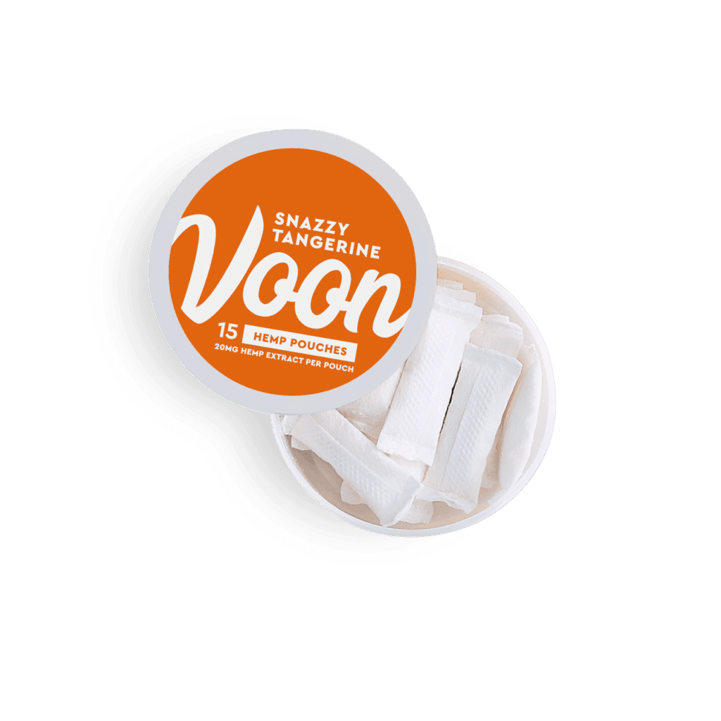 Voon Tangy CBD Slim pussit auki