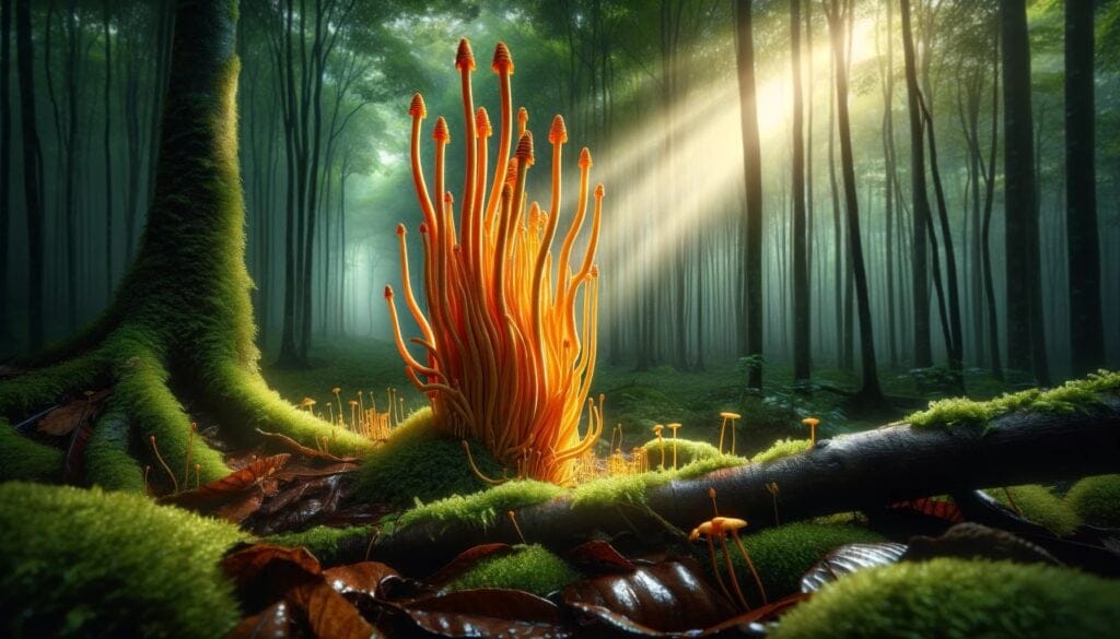Champignon Cordyceps