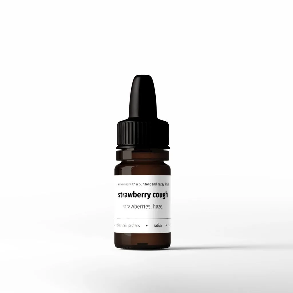 Strawberry Cough terpenes – sweet strawberry aroma and haze