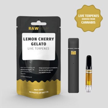 Lemon Cherry Gelato Live terpenes CDT vape