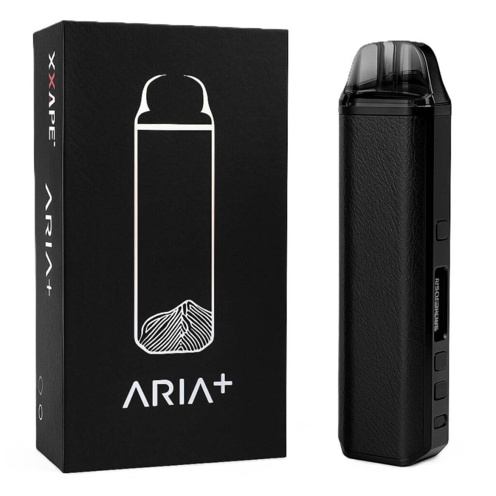 Xvape Aria Droog Kruid vape Gothic Zwarte doos