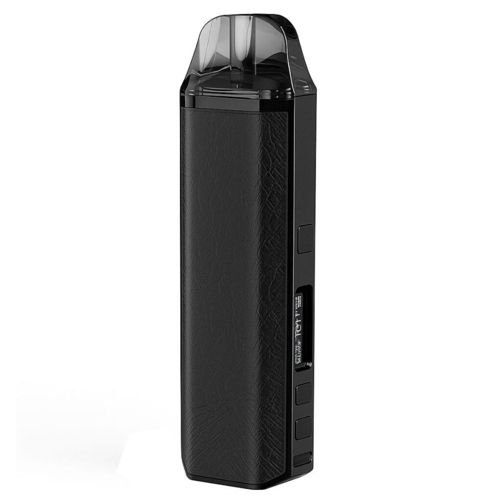 Xvape Aria Droog Kruid vape Gothic Zwart Front 2
