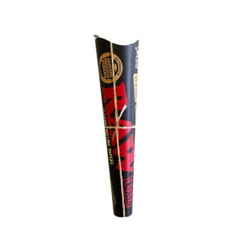 Raw Black King Size Cone front