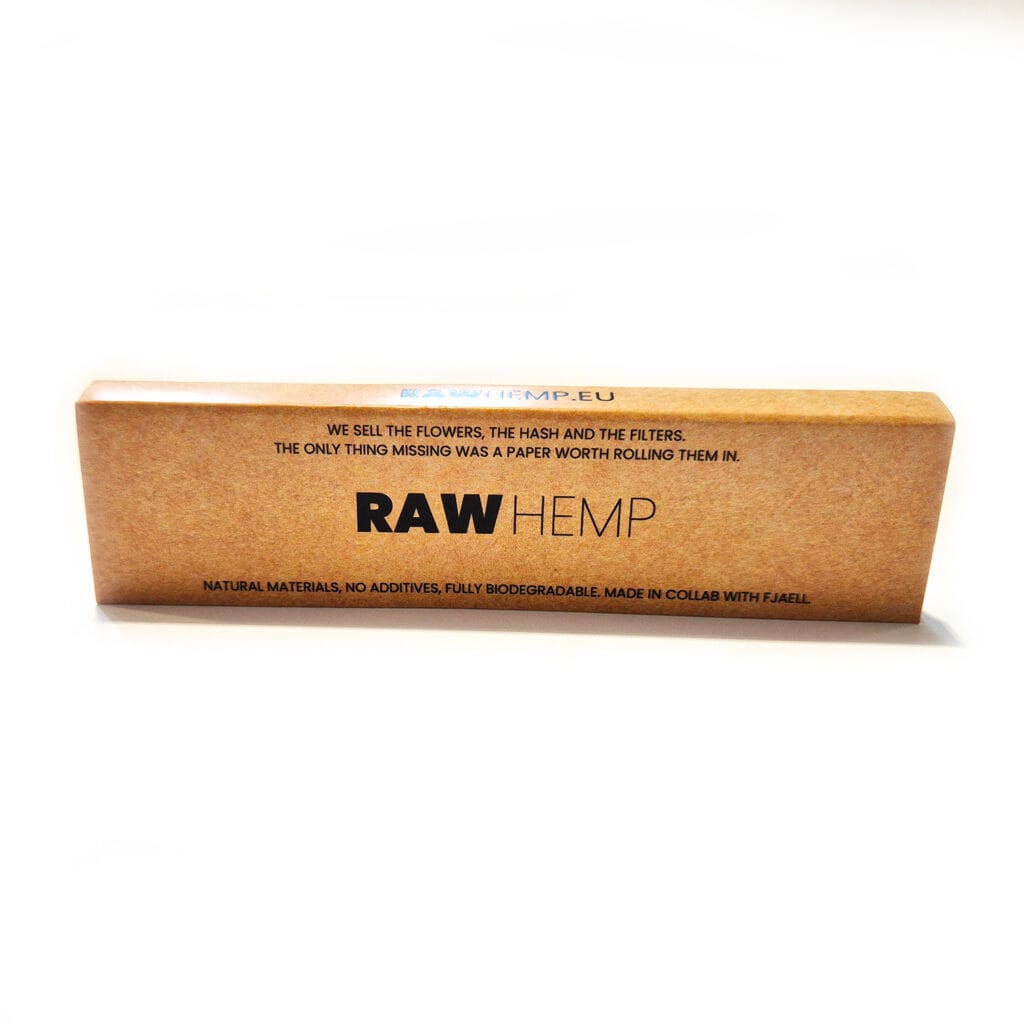 Raw Hemp Rolling Paper booklet