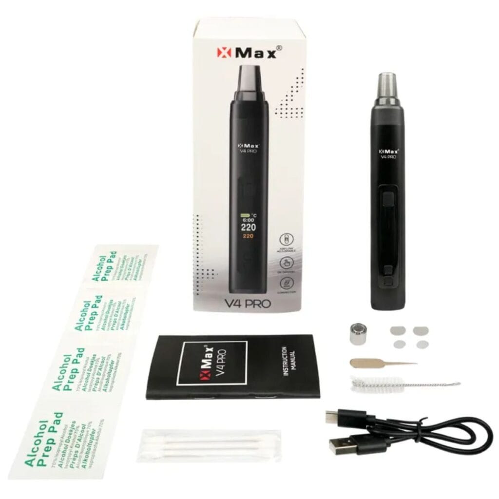 Xmax v4 pro zwarte doos