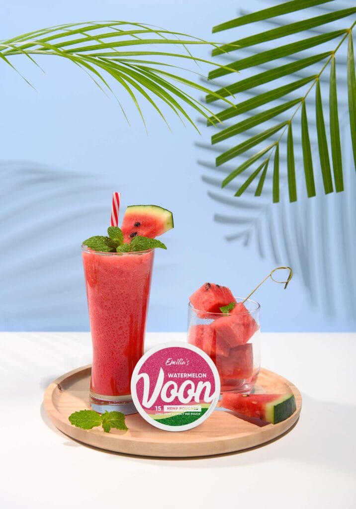 Voon-vandmelon med vandmelondrik