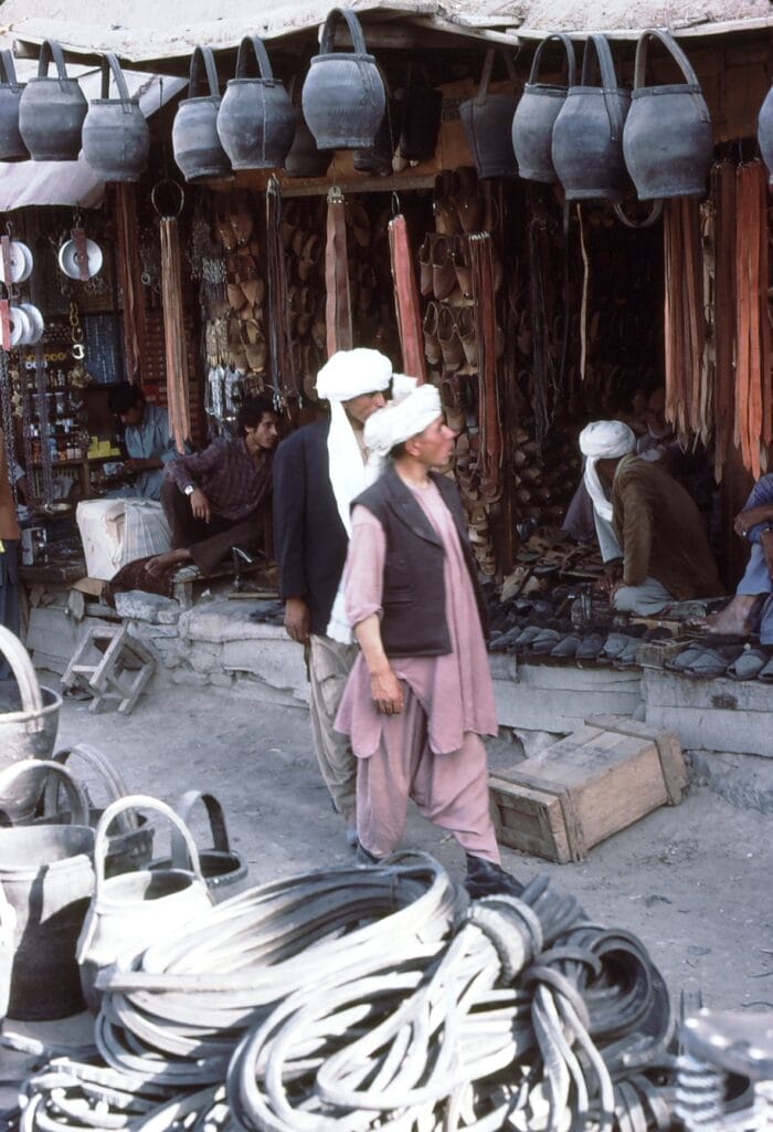Bazaar in Kabul, 1977