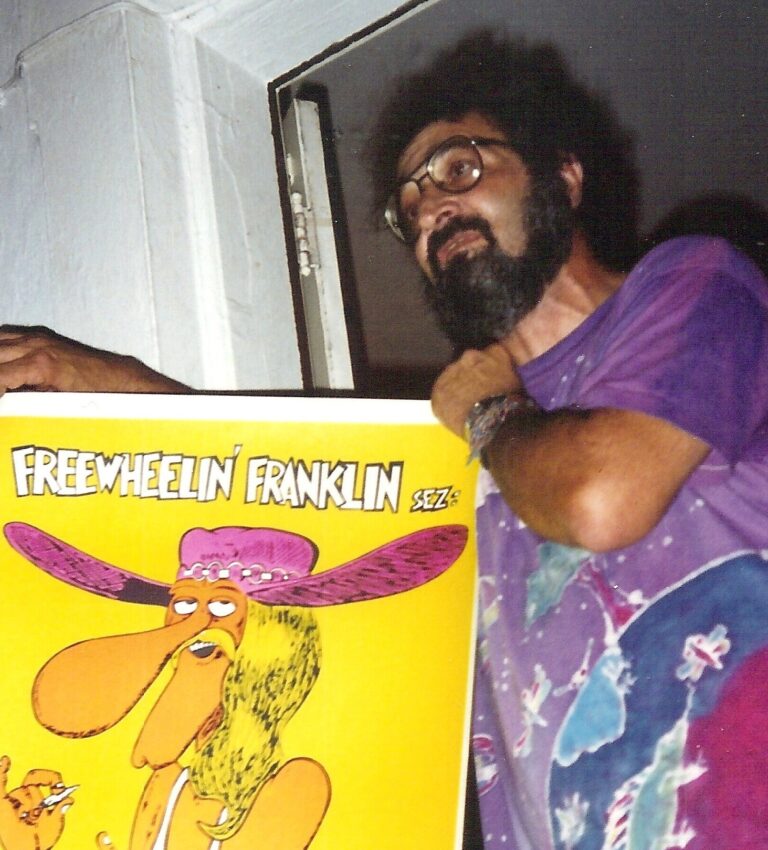Portrait of hemp activist Jack Herer in September 1989