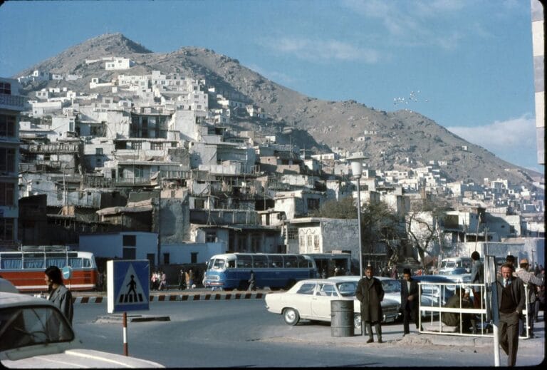 Street scene in Kabul, 1974
