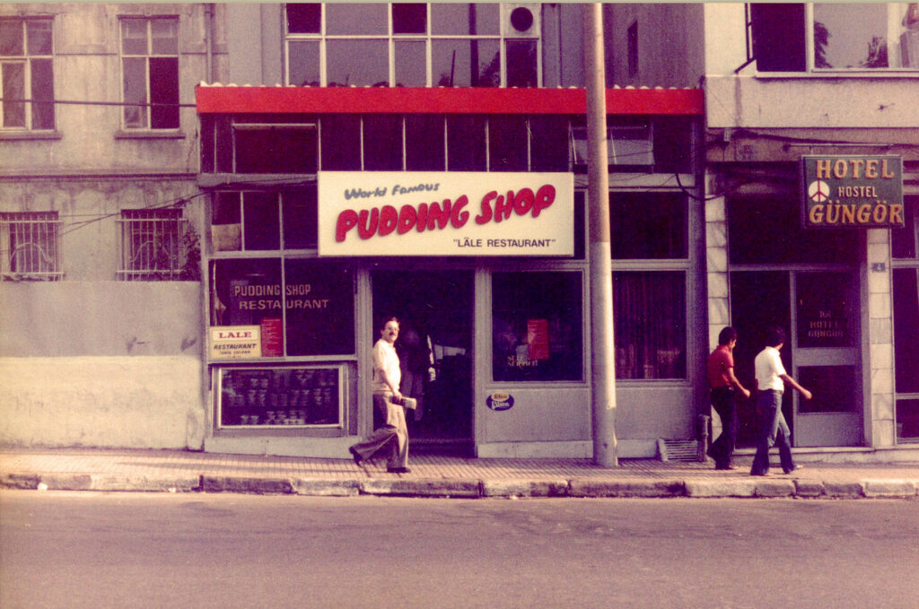 The Pudding Shop in Istanbul in 1982
