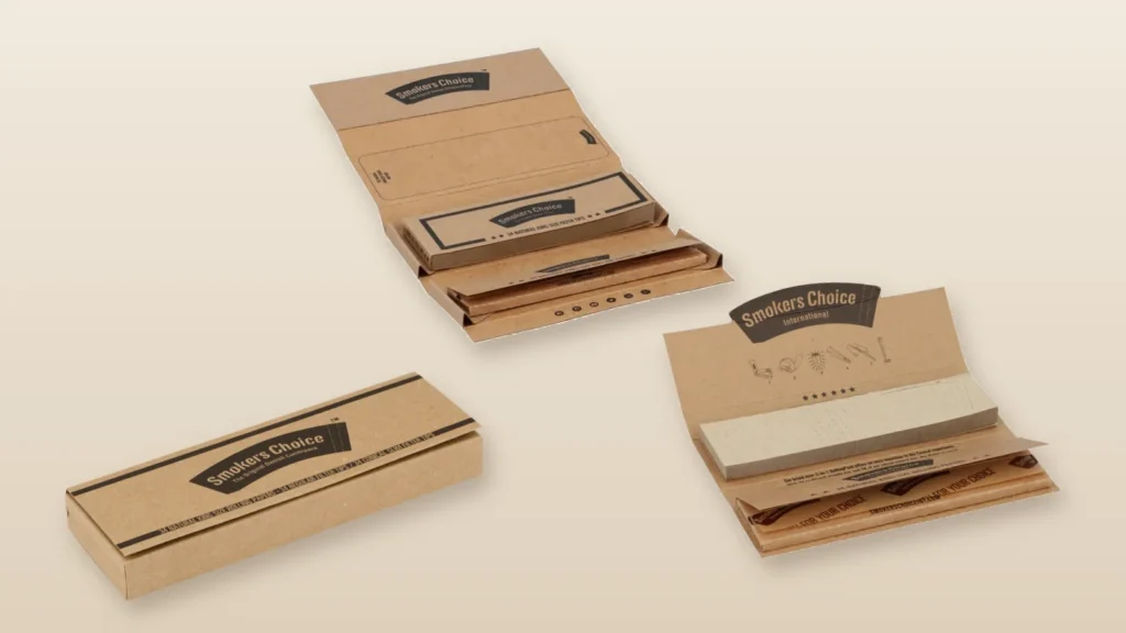 Smokers Choice Smokerspack, Combipack en Rollingpack in naturelbruin
